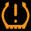 Renault TWINGO Tyre Pressure Loss Indicator Dashboard Warning Light Symbol