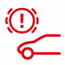 BMW 2 Series Front Brake Pads (circle with exclamation mark) Dashboard Warning Light Symbol