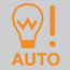 Alfa Romeo Giulia Dusk Sensor Failure (light bulb / exclamation mark) dashboard warning light symbol