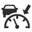 Mazda 3 Front Radar System Dashboard Warning Symbol Light