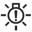 Mazda 3 LED Headlight (Light with Exclamation Mark) Dashboard Warning Symbol Light