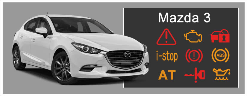 Mazda 3 Dashboard Warning Lights Symbols Explained