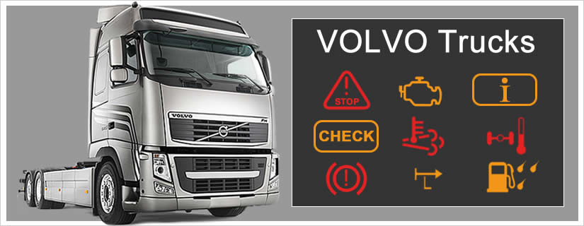 Volvo Trucks Dashboard Warning Lights Symbols