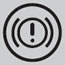 Fiat Panda Brake Fluid / Parking Brake (red exclamation mark) Dashboard Warning Light Symbol