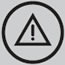 Fiat Panda General Failure (triangle / exclamation mark) Dashboard Warning Light Symbol
