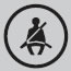 Fiat Panda Seat Belt Dashboard Warning Light Symbol