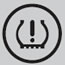 Fiat Panda Low Tyre Pressure (iTPMS) Dashboard Warning Light Symbol