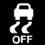 Ford EcoSport Stability Control Off Dashboard Warning Light Symbol