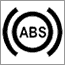 Nissan X-Trail ABS (Anti Lock Brake System) Warning Light Symbol