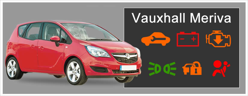 Vauxhall Meriva Dashboard Warning Lights. Opel Meriva Dash Symbols