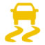 Vauxhall Meriva (Opel Meriva) Electronic Stability Control (Car Skidding) Dashboard Warning Light Symbol