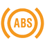 Citroën C4 Picasso / Grand Anti-lock Braking System (ABS) Dashboard Warning Light Symbol