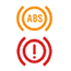 Citroën C4 Picasso / Grand Electronic Brake Force Distribution (EBFD) Dashboard Warning Light Symbol
