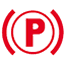 Citroën C4 Picasso / Grand Electric Parking Brake (P) Dashboard Warning Light Symbol