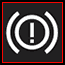Dacia Sandero Stepway Handbrake / Brake Fault (red exclamation mark) Dashboard Warning Symbol Light