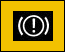 Jaguar XF Brake (amber exclamation mark) Warning Symbol Light