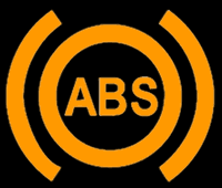 Dacia Duster ABS - Antilock Braking System Dashboard Warning Lights Symbols Meaning