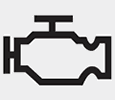 Hyundai i10 Check Engine / Malfunction Indicator Light (MIL) Dashboard Warning Symbol Lights