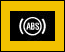 Jaguar ABS Dashboard Warning Symbol Light