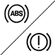 Suzuki Swift ABS and Brake Dashboard Warning Light Symbol