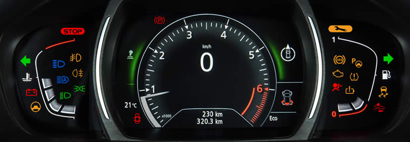 Renault Kadjar Dashboard Warning Lights