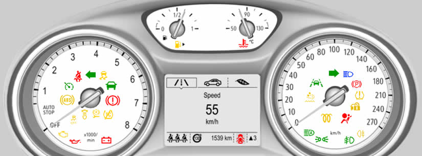 Holden Commodore Dash Warning Lights