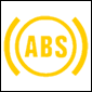 Vauxhall Opel Insignia ABS Dashboard Warning Symbol