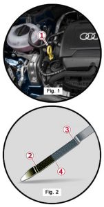 How to check Audi TT engine oil level