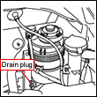 Isuzu D-Max Water Filter Drain Plug