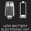 Isuzu D-Max Low Battery Electronic Key Warning Light