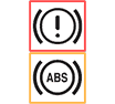 Mazda 2 Brake + ABS Warning Light