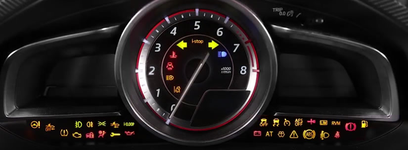 Mazda 2 Dashboard Warning Lights