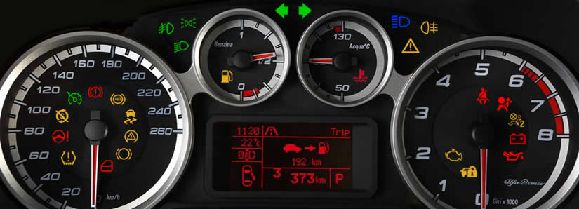 Alfa Romeo MiTo Dashboard Warning Lights