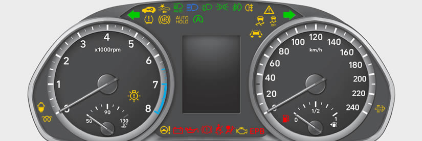 Hyundai i30 Dashboard Warning Lights