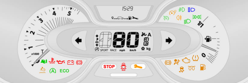 Vauxhall Vivaro Dashboard Warning Lights