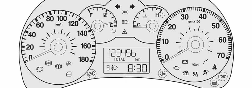 Fiat Fiorino Dashboard Warning Lights