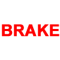 Chrysler Town & Country BRAKE Warning Light