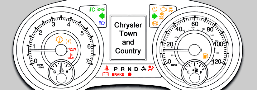Chrysler Town & Country Dashboard Warning Lights