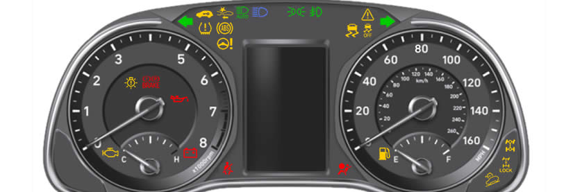 Hyundai Kona Dashboard Warning Lights