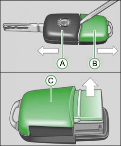 Škoda Superb Mk 1 (2001 - 2008) Key Fob