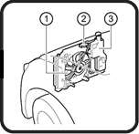 Toyota Yaris Engine Coolant Reservoir Tank / Fan