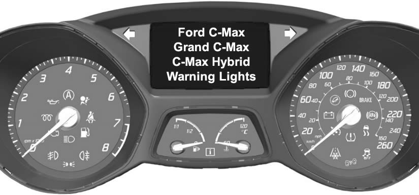 Ford C-Max Dashboard Warning Lights