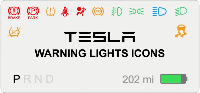Tesla Warning Lights and Icons Explained - DASH-LIGHTS.COM