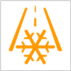 Ford S MAX Outside Temperature / Snowflake Warning Light