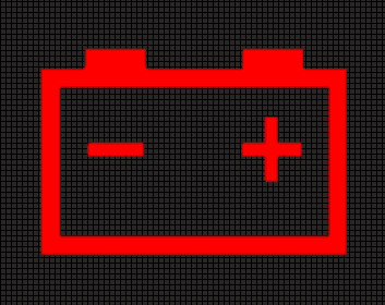 Jaguar E PACE Battery Warning Light