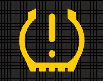 Jaguar E PACE Tyre Pressure Warning Light