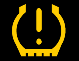 Ford B-Max Tyre Pressure Warning Light