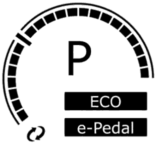 Second generation Nissan Leaf ECO Mode and e-Pedal mode