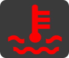 Peugeot 107 Coolant Temperature Warning Light