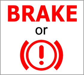 Acura TL Brake Warning Light